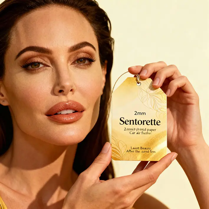 Custom car air freshener with refined design – decorative accessory that is kept even after the fragrance is finished﻿